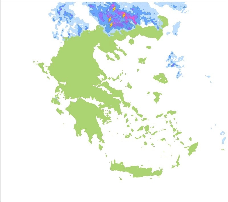 Αίθριος καιρός με παροδικές νεφώσεις. Tοπικά έντονες βροχές και καταιγίδες αναμένονται κυρίως στα κεντρικά και βόρεια ορεινά. Δελτίο 28/5/2022