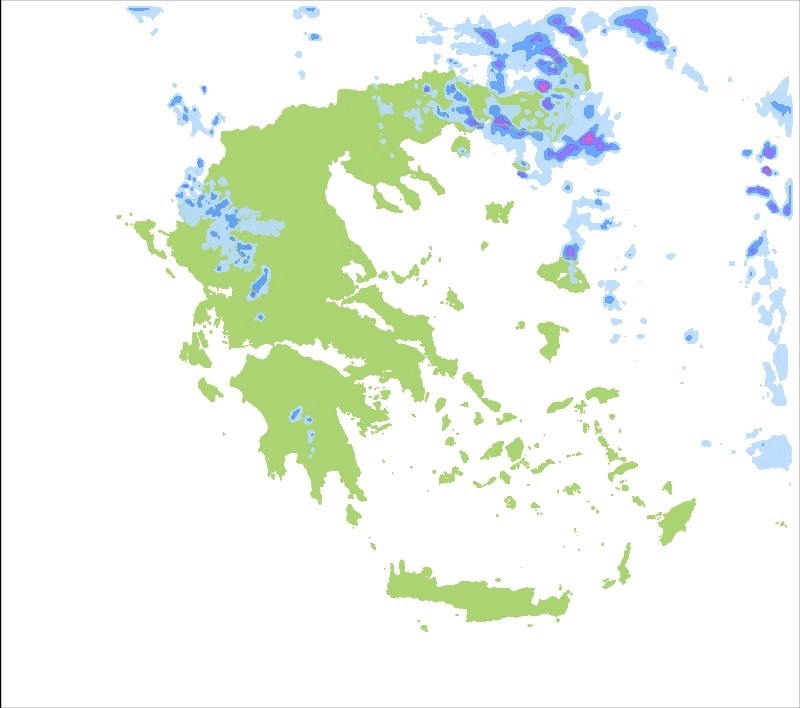 Τοπικές βροχές και καταιγίδες στα Βόρειο Ανατολικά. Ισχυροί άνεμοι στο Αιγαίο. Δελτίο καιρού 28/6/2022.