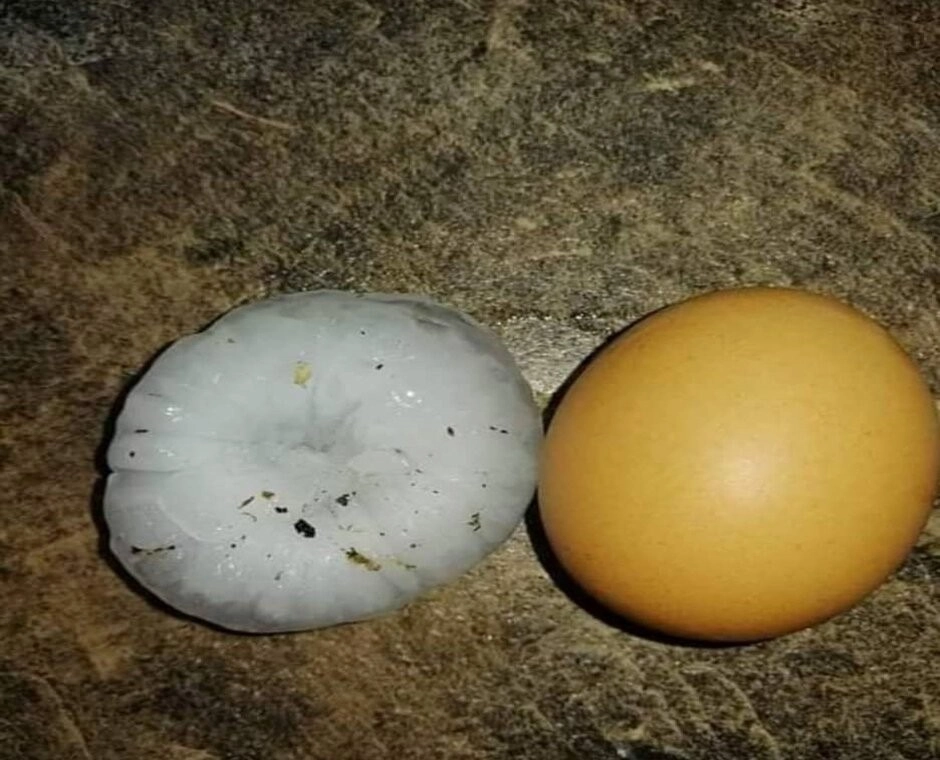 Καταστροφικό χαλάζι έπληξε την περιοχή της Καστοριάς