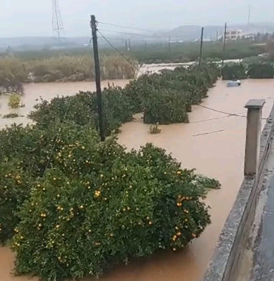 Χάος από την κακοκαιρία στην Λακωνία : Πλημμύρες, αδιάβατοι δρόμοι και μεγάλες ζημιές στον δήμο Ευρώτα (video)