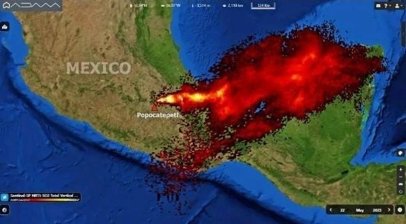 Μεξικό : 3 εκατομμύρια άνθρωποι είναι έτοιμοι να εγκαταλείψουν τα σπίτια τους στην Πουέμπλα εξαιτίας της έκρηξης του ηφαιστείου Ποποκατεπέλτ