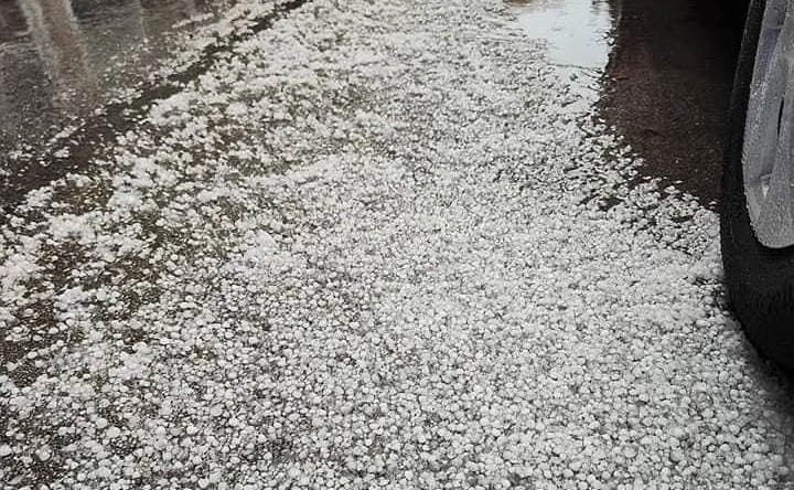 Σφοδρή χαλαζόπτωση στην Πτολεμαϊδα προκάλεσε ζημιές και πλημμύρες μετά από το ξέσπασμα ισχυρής καταιγίδας