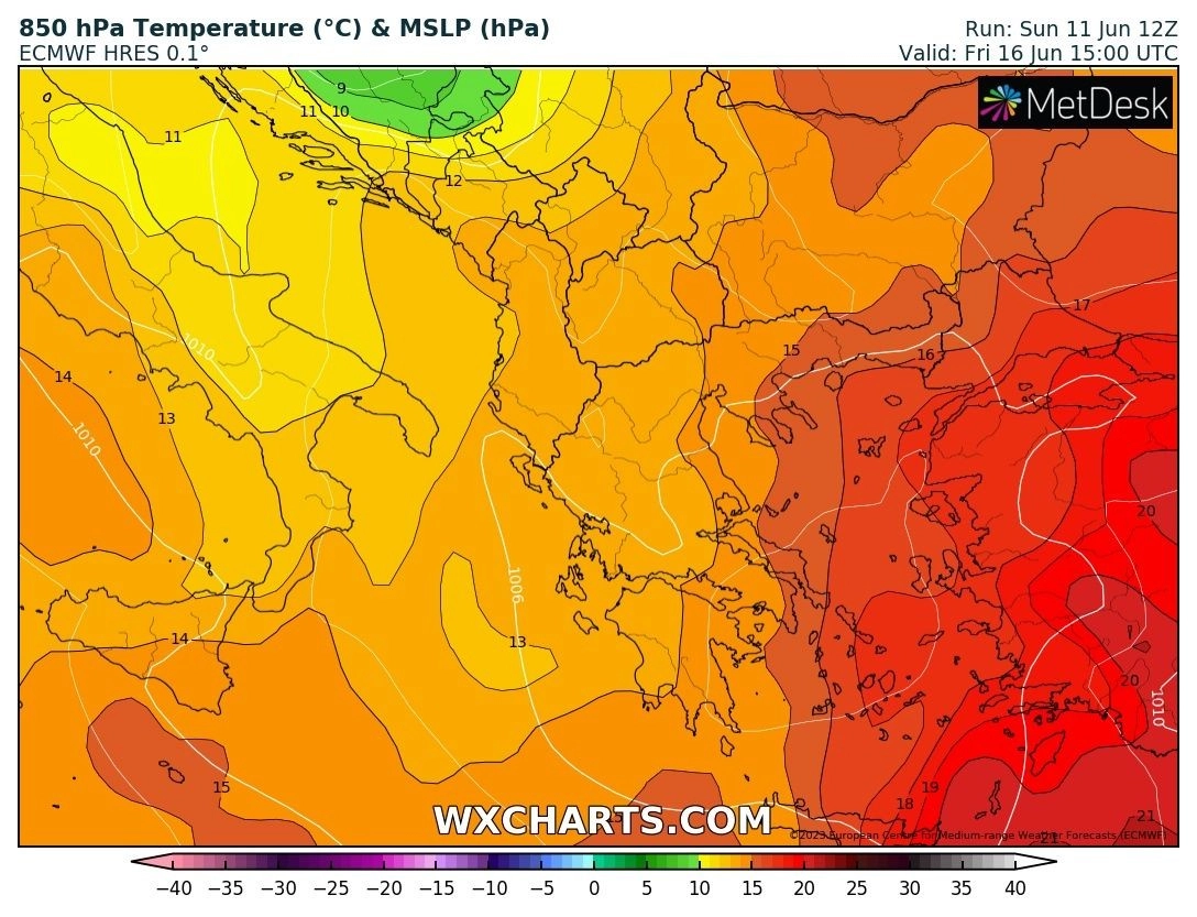 Πρόγνωση καιρού εβδομάδας : Έντονη αστάθεια στα ηπειρωτικά τις θερμές ώρες της ημέρας - Πιο γενικευμένα φαινόμενα από την Παρασκευή