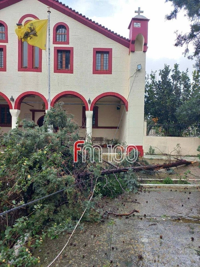Λήμνος: Σοβαρά προβλήματα από την κακοκαιρία στην Λήμνο.
