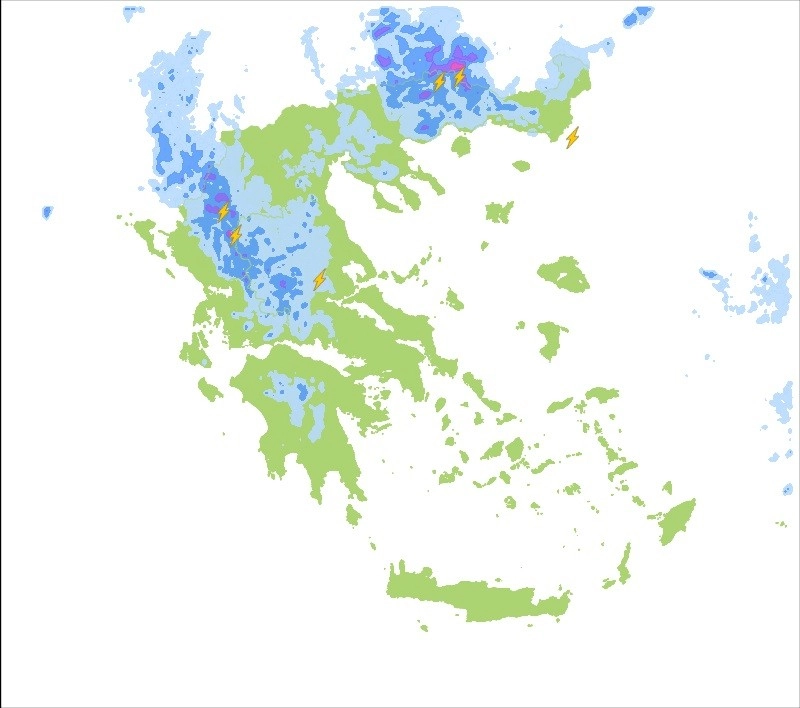 Πτώση της θερμοκρασίας με βροχές και τοπικά έντονες καταιγίδες την νέα εβδομάδα.