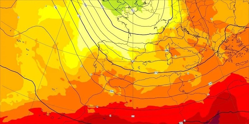Συναγερμός από τους Ιταλούς Μετεωρολόγους. Κυκλώνας κατά τη διάρκεια της νέας  εβδομάδας στην Μεσόγειο
