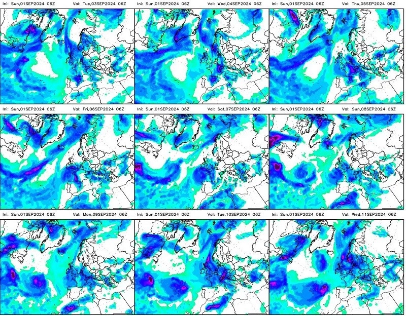 Συναγερμός από τους Ιταλούς Μετεωρολόγους. Κυκλώνας κατά τη διάρκεια της νέας  εβδομάδας στην Μεσόγειο