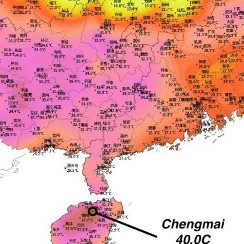 Ιστορικό κύμα καύσωνα στην Ασία : Πάνω από 1000 ρεκόρ καταρρίφθηκαν από την Ιαπωνία έως το Βιετνάμ στις 22 Μαρτίου