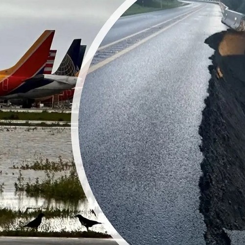 Iσχυρή Καταιγίδα κατακλύζει την Καλιφόρνια: πλημμυρισμένο αεροδρόμιο και διασώσεις από φουσκωμένα ποτάμια