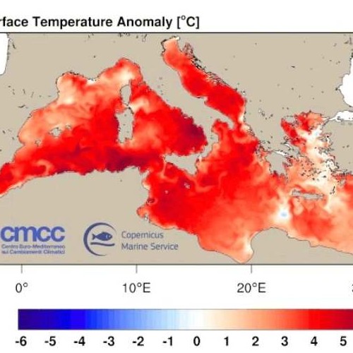 Θαλάσσιος καύσωνας πλήττει την Μεσόγειο με την θερμοκρασία στην επιφάνεια της θάλασσας να ξεπερνά τους 30 βαθμούς κελσίου
