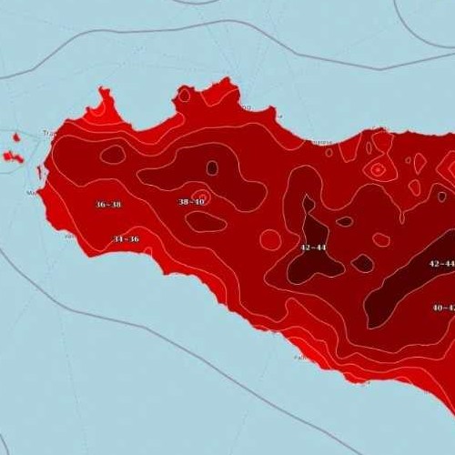 Σικελία : Στους 47,1 βαθμούς κελσίου έφτασε η θερμοκρασία προκαλώντας εκτεταμένες διακοπές ρεύματος σε μεγάλο μέρος του νησιού