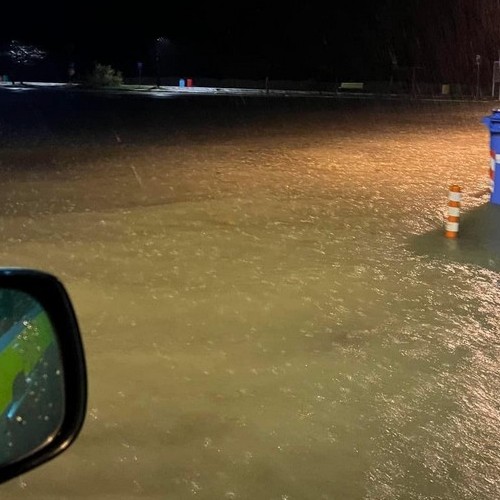 Σοβαρά  Πλημμύρικά φαινόμενα στην Κατερίνη. Βίντεο - εικόνες 