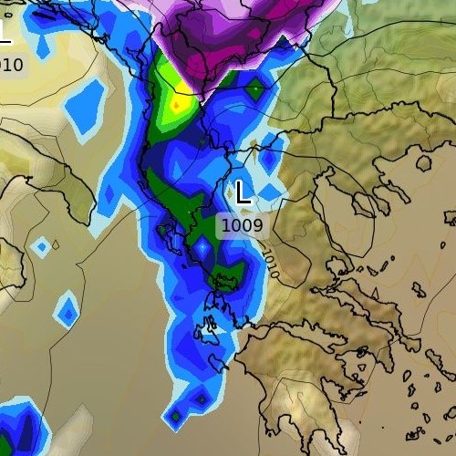 Πρόγνωση καιρού εβδομάδας : Τοπικές βροχές κυρίως στα δυτικά και το Ανατολικό Αιγαίο - Ενισχυμένοι άνεμοι στο Αιγαίο από την Παρασκευή