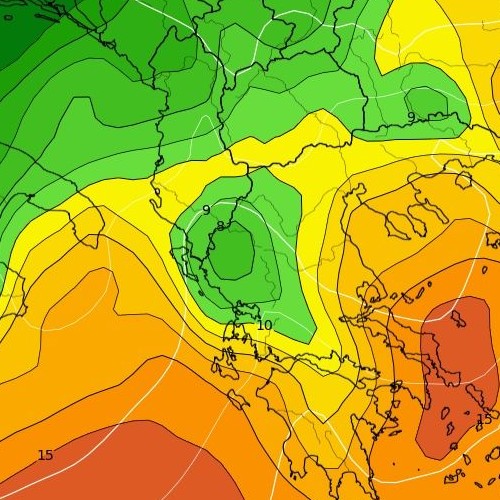 Πρόγνωση καιρού εβδομάδας : Απουσία βροχών και άνοδος της θερμοκρασίας - Πιθανή σημαντική μεταβολή του καιρού το Σαββατοκύριακο