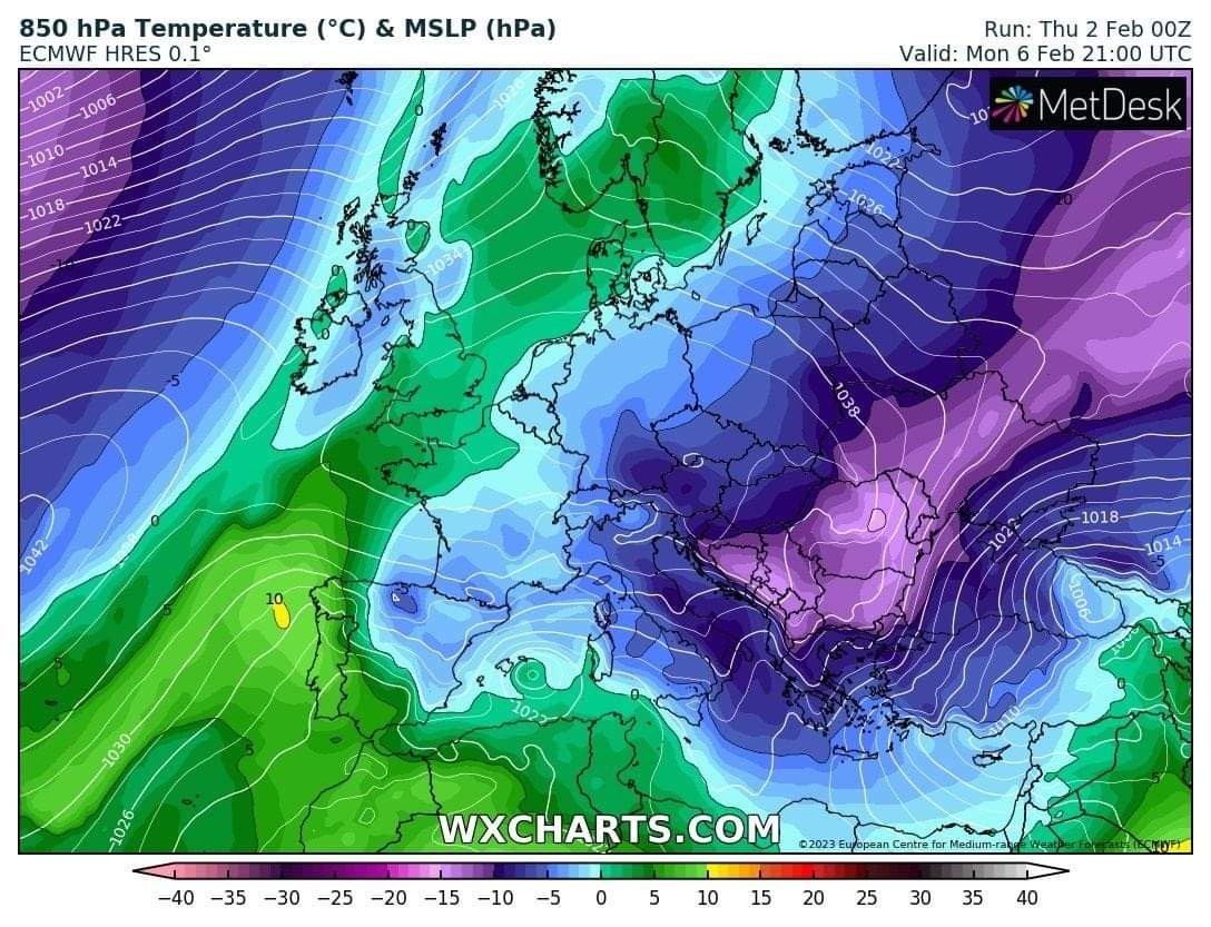 Πρόγνωση καιρού εβδομάδας : Πολικό ψύχος στη χώρα με πυκνές χιονοπτώσεις έως τα πεδινά της Αττικής ειδικά την Κυριακή